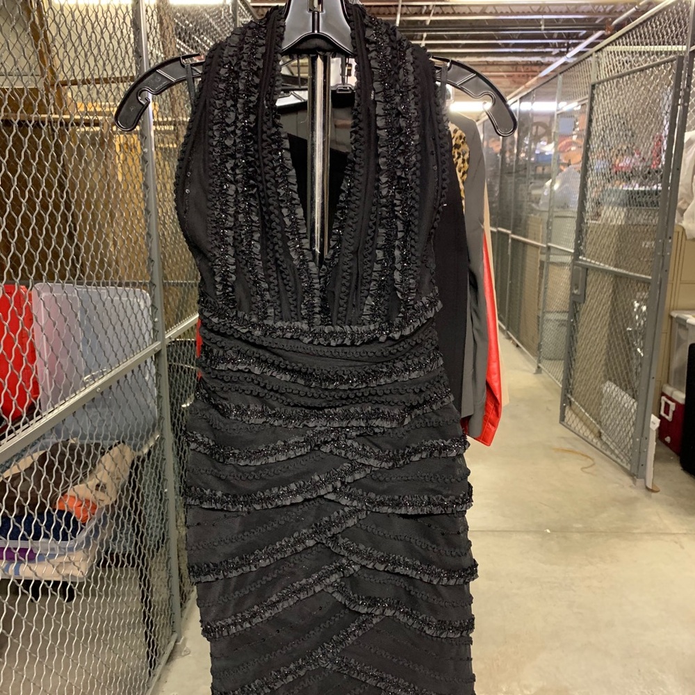 Black Halter Dress